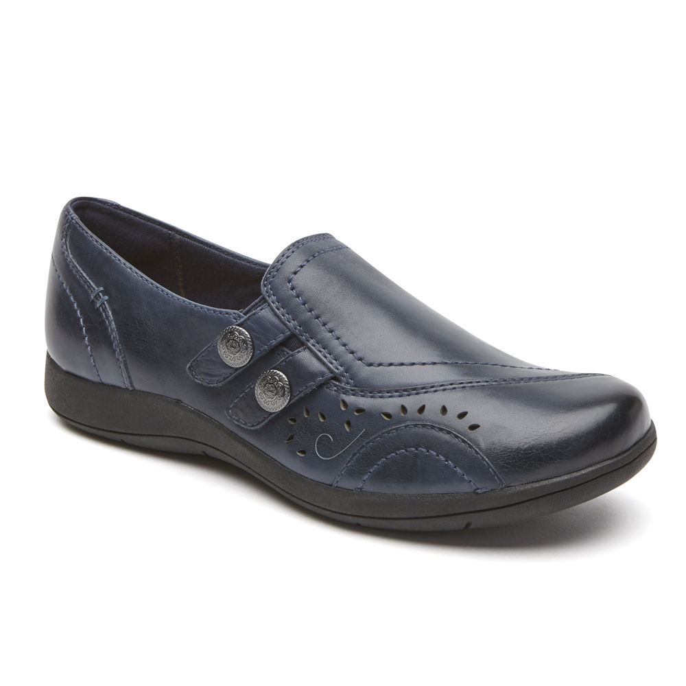 Rockport Slip-Ons Dame Marineblå - Daisey - LRTM36872